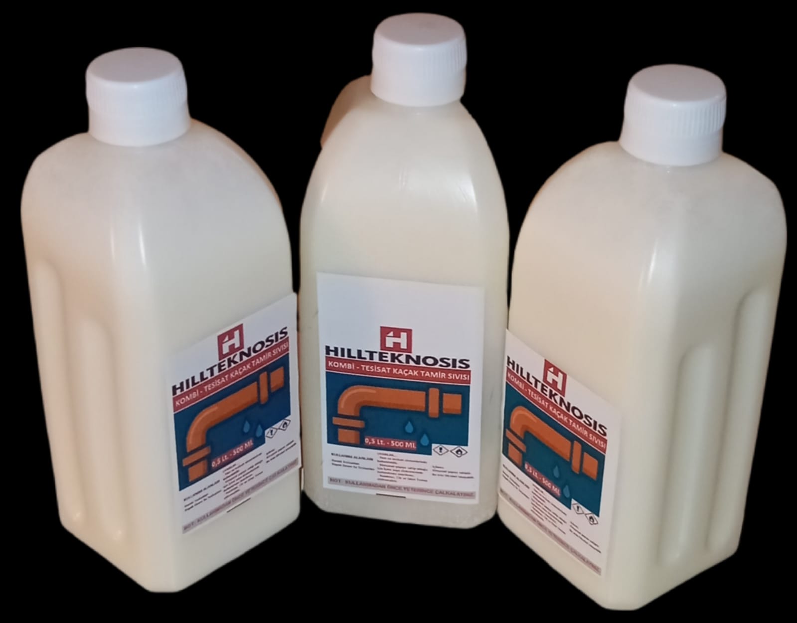 Hillteknosis Kombi Tesisat Kaçak Tamir Sıvısı 500 ML