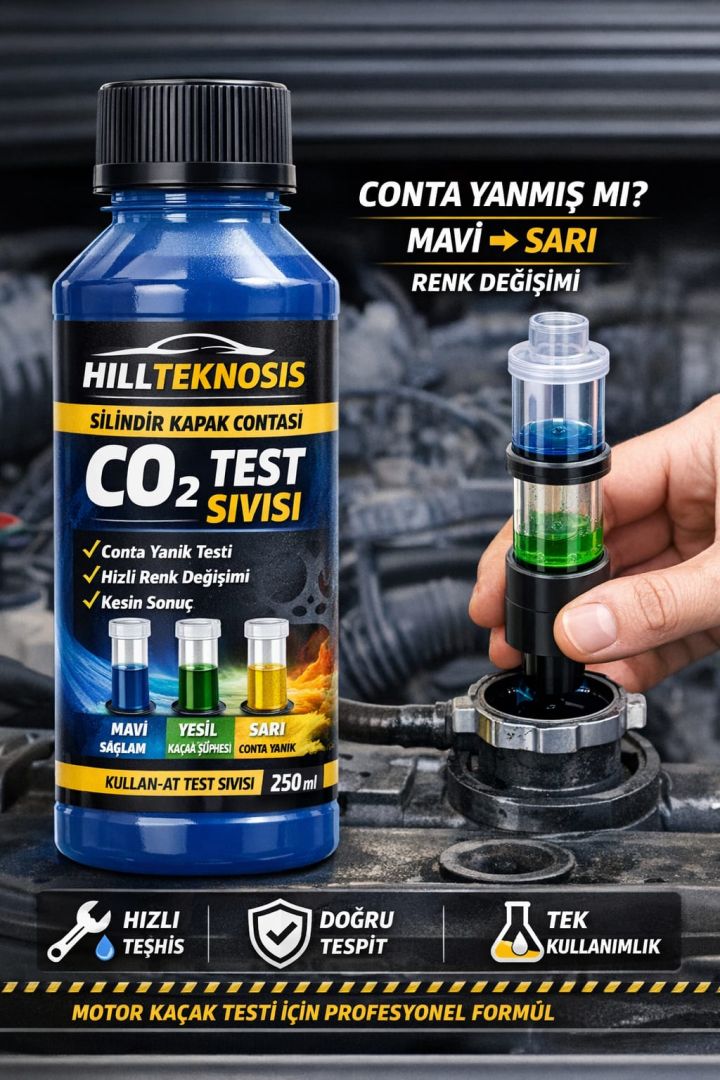 CO2 Silindir Kapak Contası Test Sıvısı-500ml